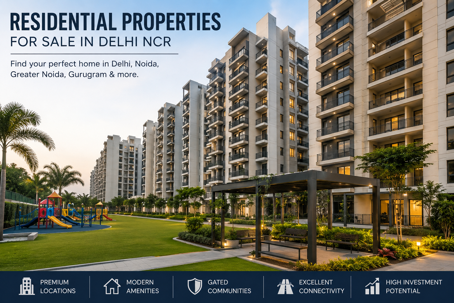 Residential properties for sale in Delhi NCR