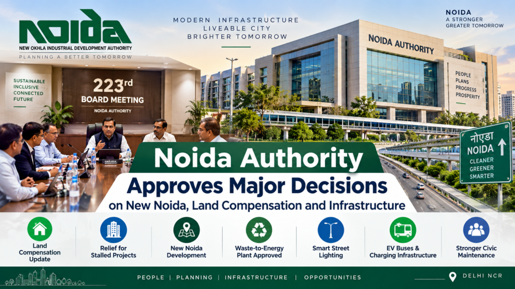 Noida Authority 223rd Board Meeting